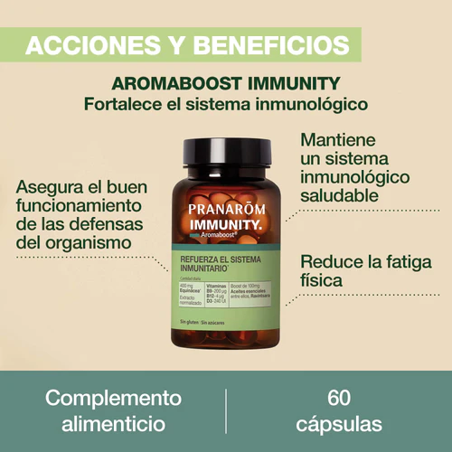 AROMABOOST IMMUNITY 60 CAPSULAS