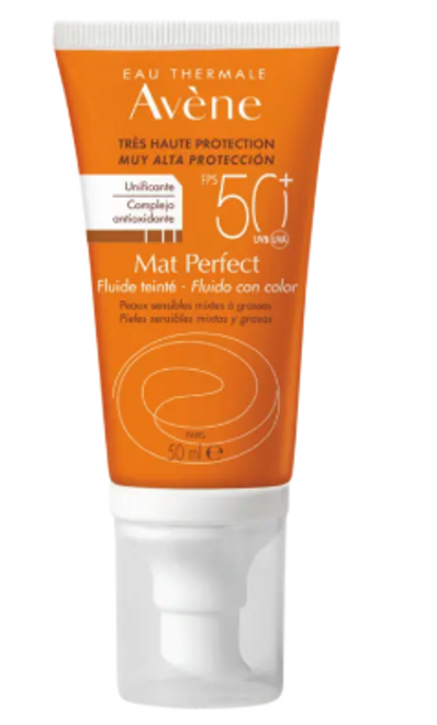 AVENE MAT PERFECT FLUIDO CON COLOR SPF 50   1 ENVASE 50 ML