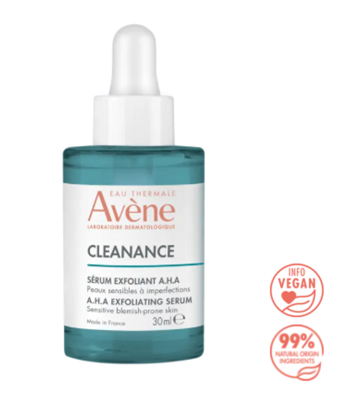 AVENE CLEANANCE SERUM EXFOLIANTE AHA 1 ENVASE 30 ML