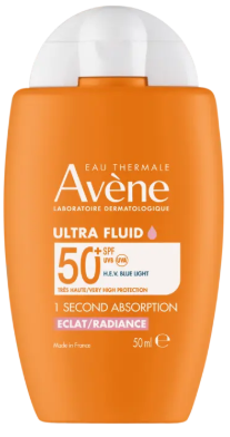 AVENE 1 SEGUNDO ULTRA FLUID LUMINOSIDAD SPF 50  1 ENVASE 50 ML