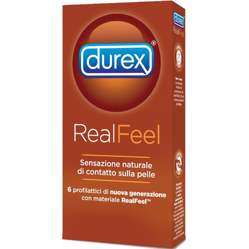 Durex real feel sin látex 6 UDS