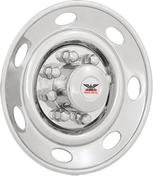 Phoenix USA NDT165 Wheel Simulators - 16/16.5 Inch 8x6.5 Lug Pattern 6 Wide