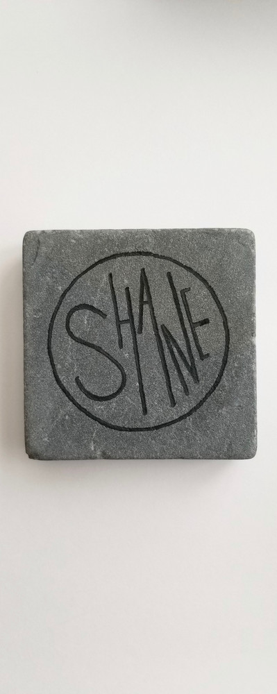 CritterStone Square with Spiritual Abstraction design pattern: Circle