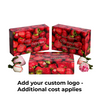 250 Boxes - Hot-Stamped - 1-1/2 lb. Strawberries - 1 Piece Assembly 7" x 4-1/2" x 2"