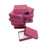 10 Boxes - Merlot Kraft Jewellery Boxes - 2-7/16" x 1-5/8" x 13/16"