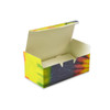 50 Boxes - 1/2 lb. Candy Boxes - Tie Dye 5-1/2" x 2-3/4" x 1-3/4"