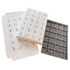 250 Calendars (Trays sold separately) - Fillable (Empty) Advent Calendar Boxes - Holiday Shimmer Design