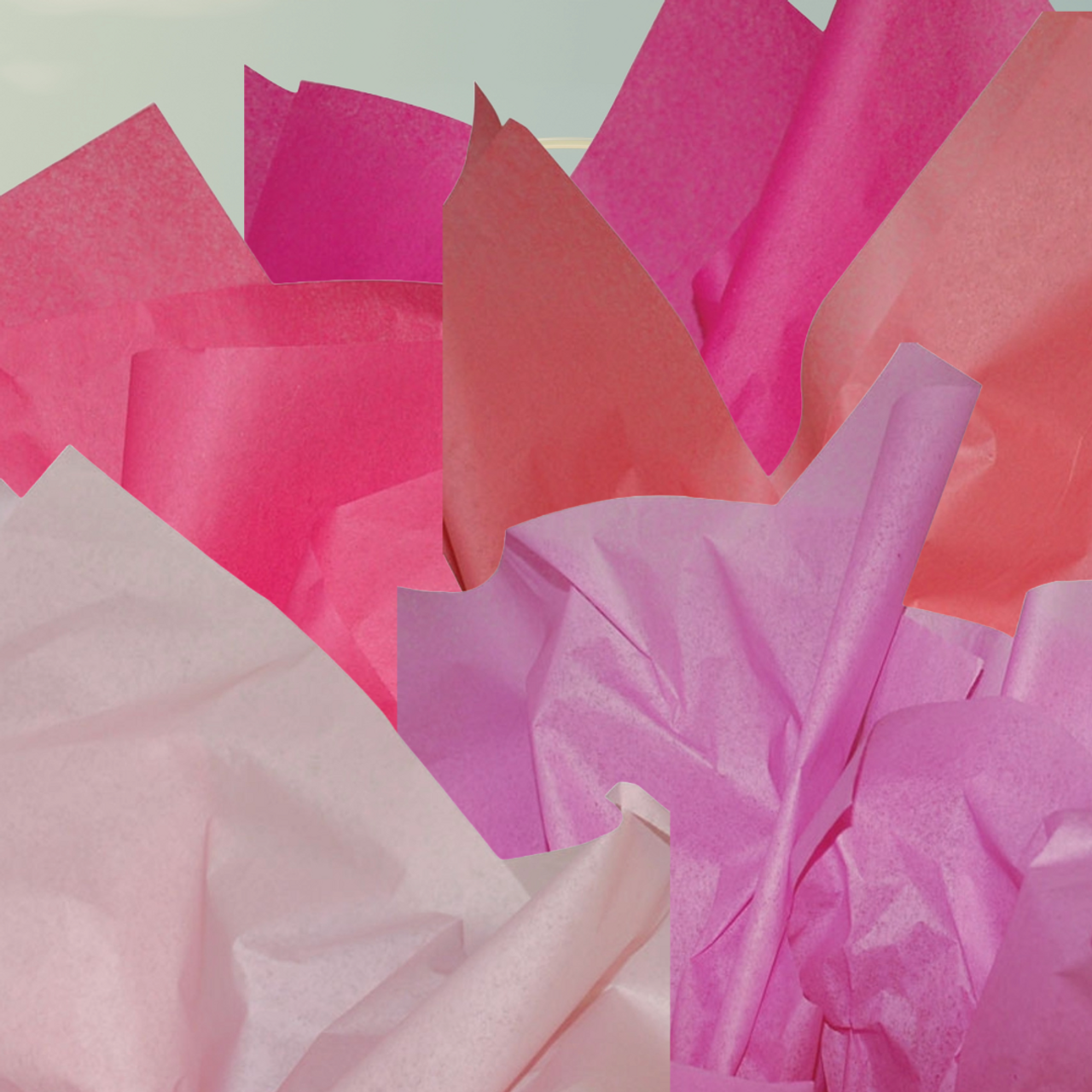 Premium Pink Tissue Shades