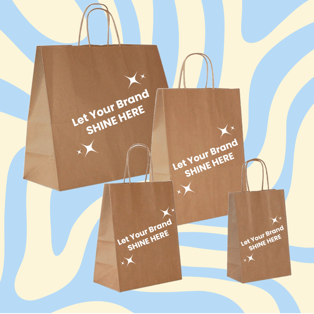 Wholesale Branded Kraft Paper Bags Canada