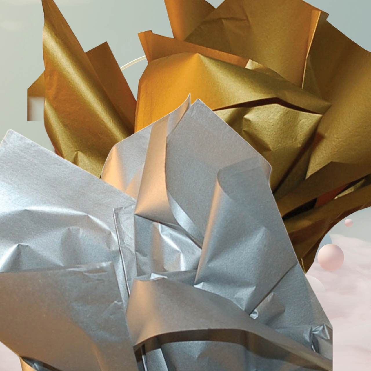 Premium Metallic Tissue Paper