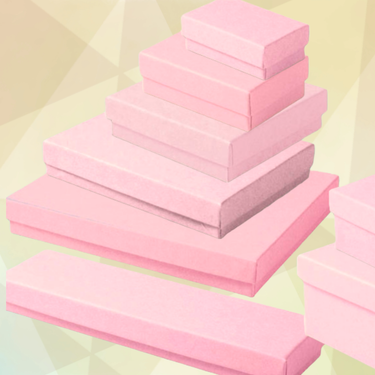 Boxes - Jewellery Boxes - Matte Pink Jewellery Boxes - 8 Sizes ...