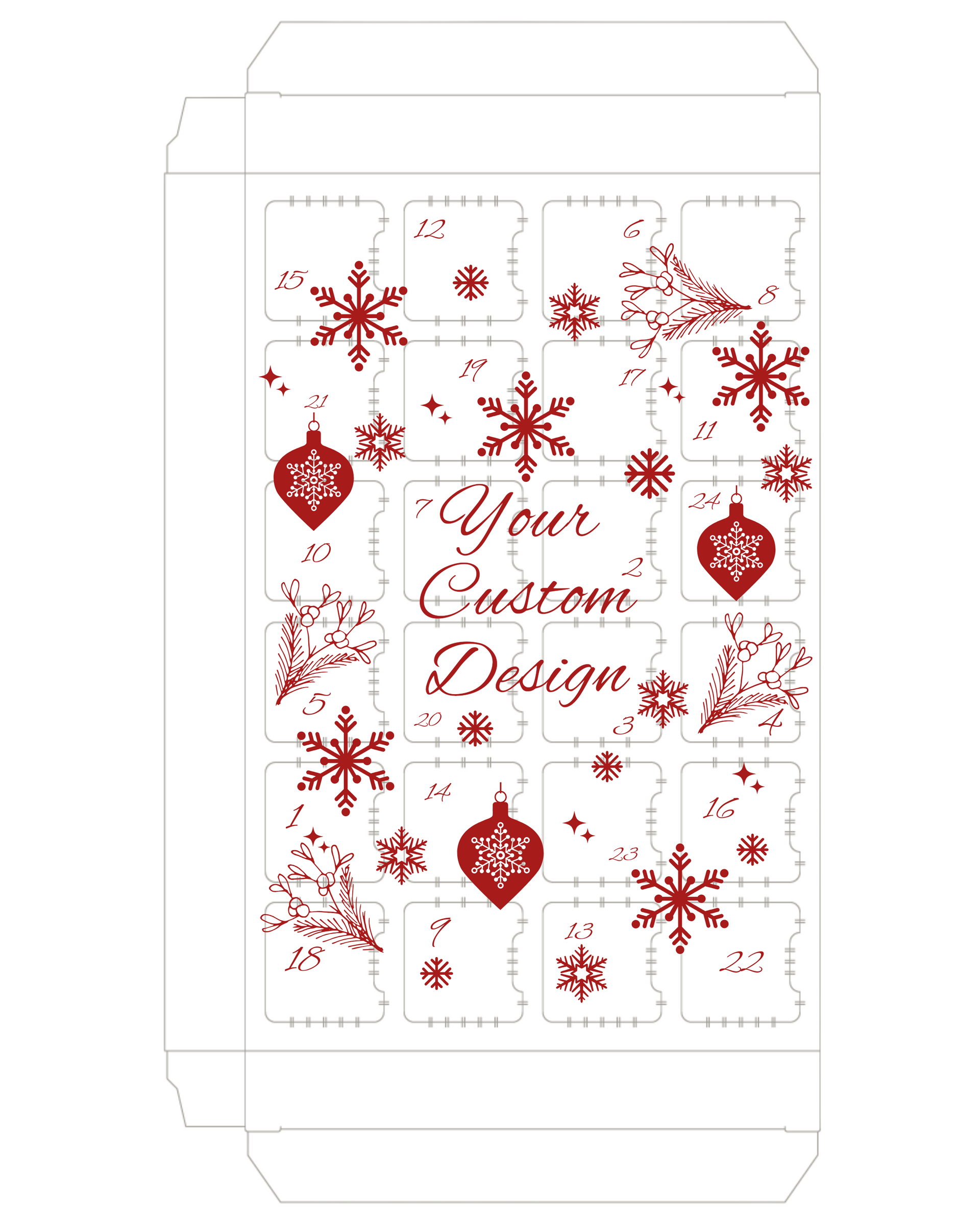 Advent calendar boxes for chocolates box supply canada