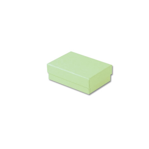 1000 Boxes - Light Green Kraft Jewellery Boxes - 3" x 2-1/8" x 1"