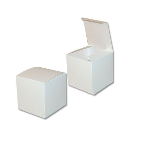 4" x 4" x 4" White Cupcake / Bakery Boxes