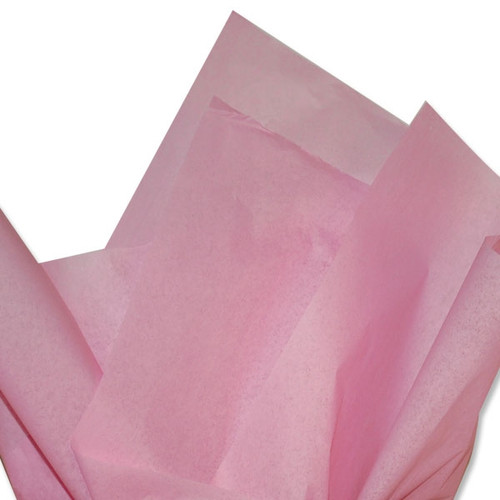 Pink Coloured Tissue Paper