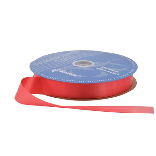 Red Splendorette Sheen Ribbon