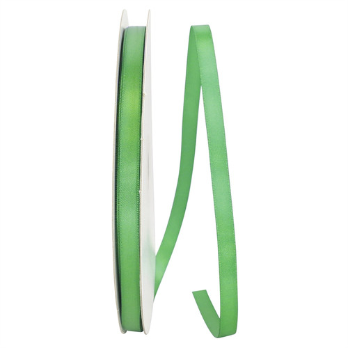 Double Face Emerald Satin Ribbon 3/8" width