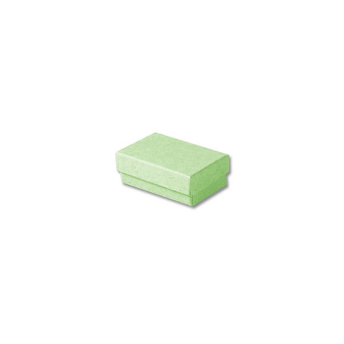 1000 Boxes - Light Green Kraft Jewellery Boxes - 2-7/16" x 1-5/8" x 13/16"