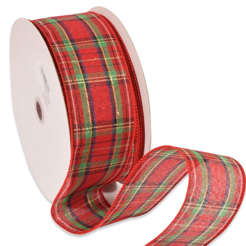 Wired Tartan Ribbon Clarkston