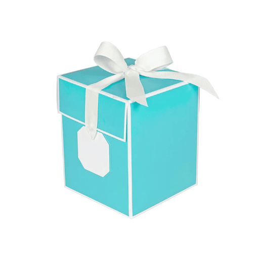 Flipalicious Gift Boxes - 5" x 5" x 6" Blue - 100 Boxes