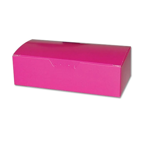 50 Boxes 1 lb. Raspberry Candy Boxes  7" x 3-3/8" x 2"