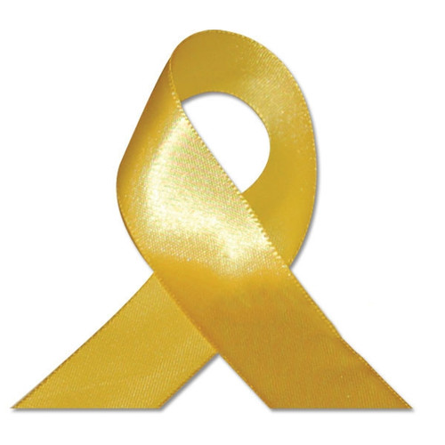 Single Face Satin Ribbon - Yellow