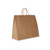 Medium 100% Recycled Kraft Paper Shopping Bag