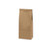 Kraft tin tie bags 4-1/4" x 2-1/2" x 9-3/4"