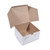 10 Boxes - 7" x 7" x 4" White Bakery Boxes - Fits 4 Cupcakes