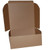 10 Boxes - 10" x 10" x 5" Kraft Bakery Boxes Fits 6 Cupcakes