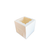 50 Boxes - 4" x 4" x 4" White Window Cupcake / Bakery Boxes