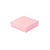Custom Branded Matte Pink Jewellery Boxes - 3-1/2" x 3-1/2" x 7/8" 100 Boxes/Pack