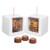 250 Boxes - Candy Apple Boxes - White