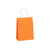 Paper Shopping Bags - Bright Orange 5" x 3" x 8" - 250 Bags