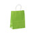 Branded Paper Shopping Bags - Bright Green 8"x 4" x 10" - 250 Bags