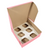 10 Inserts - Cupcake Inserts - Holds 6 Standard Cupcakes for 10" x 10" x 4" & 10" x 10" x 2.5" Bakery Boxes