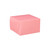 100 Boxes.- 8" x 8" x 5" Pink Bakery Boxes