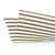 Gold Stripes on White Tissue - 100 Sheets