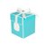 Flipalicious Gift Boxes - 5" x 5" x 6" Blue - 100 Boxes