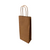 250 Bags - 5" x 3" x 13" Wine Bottle Recycled Kraft Paper Shopping Bags