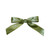 5/8" Pre-Tied Satin Twist Tie Bows - Moss Green