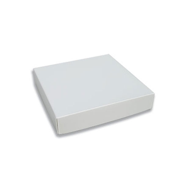 8 oz. White Candy Box Covers