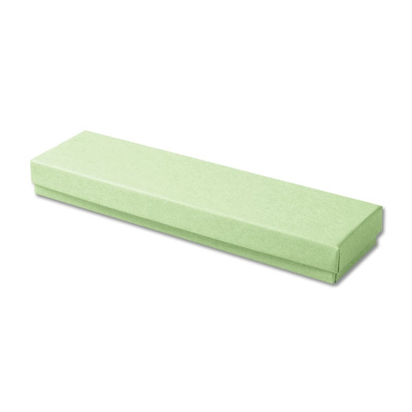 1000 Boxes - Light Green Kraft Jewellery Boxes - 8" x 2" x 7/8"