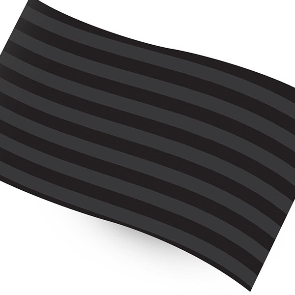 Black Stripes on Black Tissue Paper