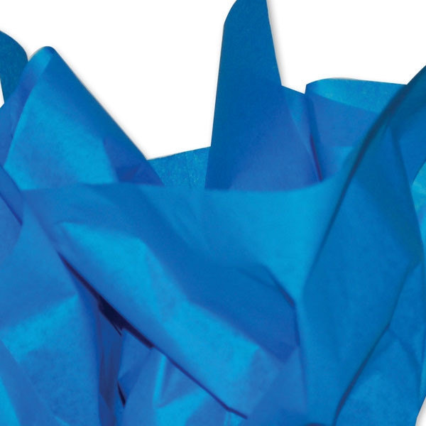 Brilliant Blue Tissue Paper