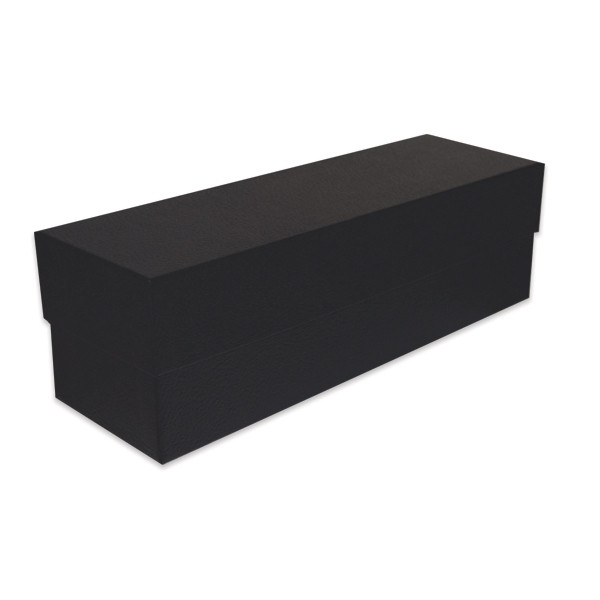 Wine Rigid Set Up Boxes in Black Embossed