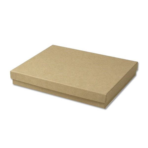 Kraft Jewellery Boxes - 7" x 5" x 1-1/4"