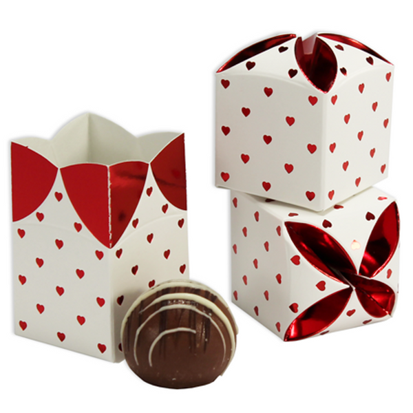 Favor Boxes - Lots of Hearts - 250 Boxes