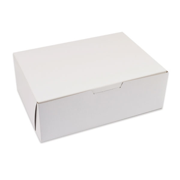 10" x 7" x 3-1/2" White Donut Bakery Boxes
