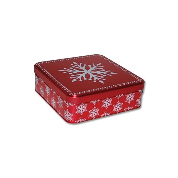 Presents Please Short Square Tin